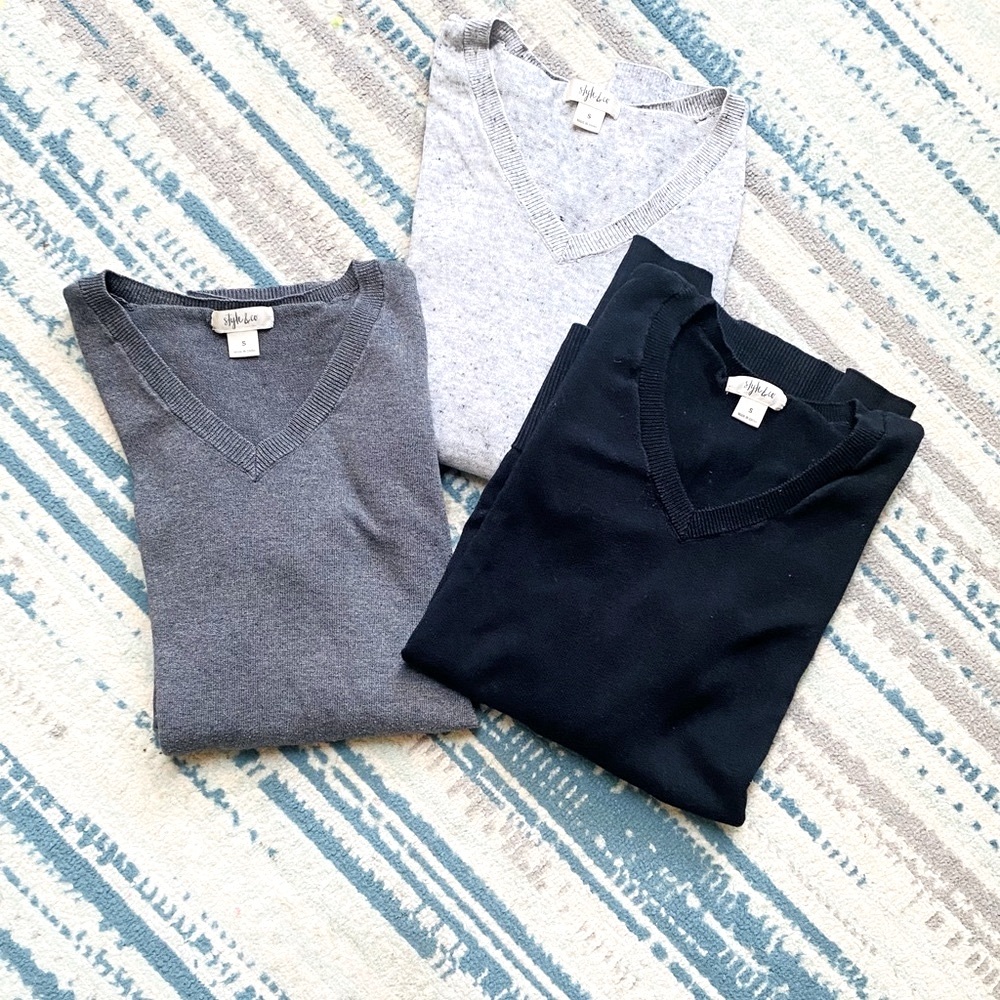 Style & Co. - Lot of 3 sweaters